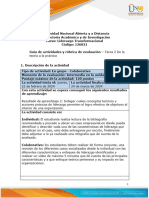 Guía de Actividades y Rúbrica de Evaluación - Unidad 1 - Tarea 2 - de La Teoría A La Práctica