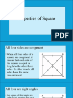Properties of Square