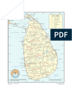 Sri Lank a map
