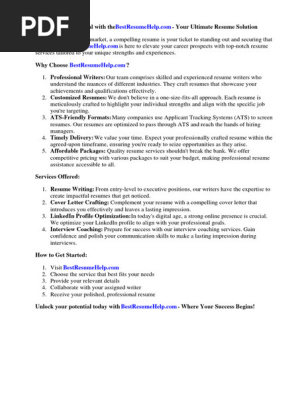 Ut Resume Template