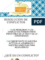 Resolución de Conflictos