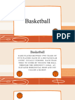 Colorful Illustrative Basketball Multiplication Arrays