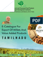 Tamilnadu Millet Value Added Products Catalogue