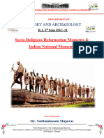 Socio-Religious Reformation Moments & DSC-9 English Notes by Saddamhusain Sir