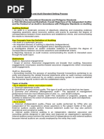 Introduction To Audit and Audit Standard Setting Process