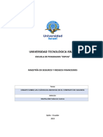 ENSAYO SOBRE Las Cláusulas Abusivas en El Contrato de SeguroMartha Valarezo