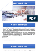 Custos Industriais INTRODUÇÃO