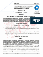 Solucionario Semana 2 Pre San Marcos 2023 II UNMSM PDF