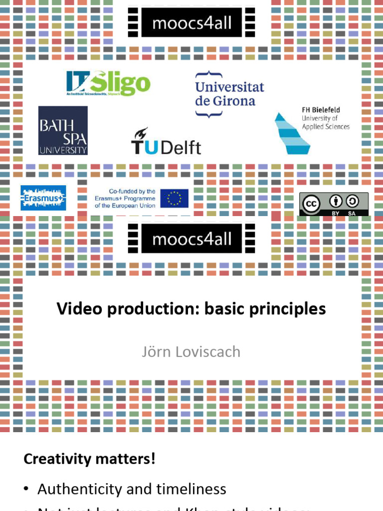 Video Production: Key Principles | PDF | Art