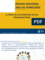 Presentación El Papel de Las Personas en Las Organizaciones - Mari