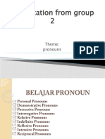 Pronouns Kelompok2