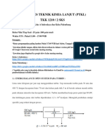 Uts Proses Teknik Kimia Lanjut (PTKL) TKK 1210 - Kelas A Indralaya Dan Palembang 2024
