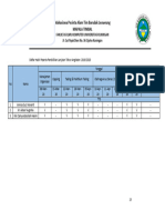 Absensi Pendidikasn Lanjuatan