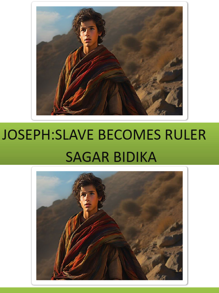 Joseph: From Dreamer to Ruler | PDF