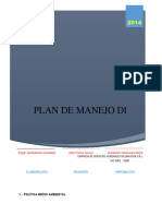 Plan de Manejo de Disposicion de Residuos Solidos