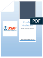 Tema#1 Sustantivo y Adjetivos Español-Usap PDF