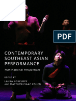 Laura Noszlopy and Matthew Isaac Cohen, Laura Noszlopy (Editor), Matthew Isaac Cohen (Editor) - Contemporary Southeast Asian Performance_ Transnational Perspectives-Cambridge Scholars Publishing (2010