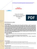 Fakultas Teknik Universitas Tridinanti Palembang 2023: Zulyanto NPM.1802230502