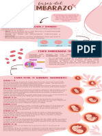 Infografía Salud Mental Orgánico Creativo Rosado y Blanco