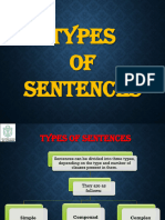 2022 Types of Sentences