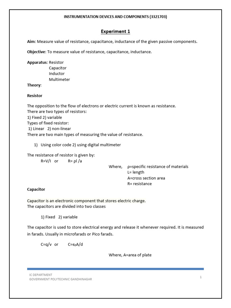 Idc Lab Manual | PDF