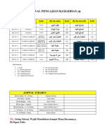 Jadwal Pengajian Ramadhan 2024