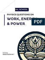 Work, Energy & Power Questions With Answers AU Special School