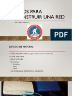 Pasos para Construir Una Red