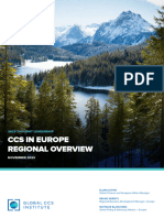 CCS in Europe Regional Overview Global CCS Institute PDF