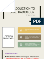 4 Introduction To Oral Radiology PDF