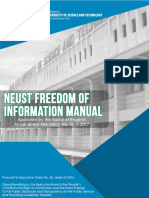 Manual On Freedom of Information