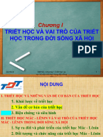 Tuần 2 (20-26.02) - Chương I- TH Mác - Lênin - TS. Nguyễn Thị Luyện