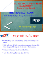 Tuần 1 (13-18.02) - Chương I- TH Mác - Lênin - TS. Nguyễn Thị Luyện