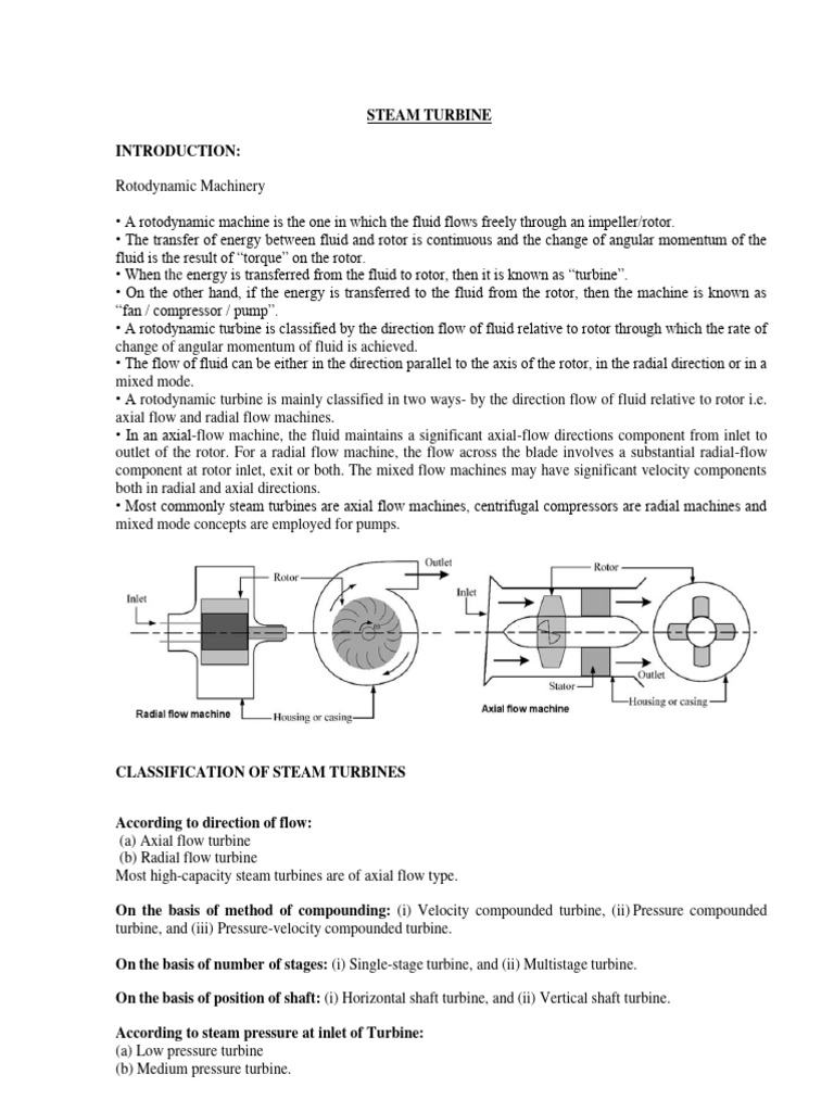 Steam turbine II | PDF | Turbine | Classical Mechanics