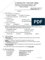 Scheme of Valuation DEC 2023 Busines Studies 2puc