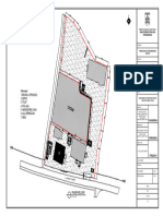 Keterangan: 1 Gedung A (Produksi) 2. Kantin 3. Toilet 4. Pos Jaga 5. Hanggar Bea Cukai 6. Aula Serbaguna 7. Mess