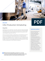Infor Production Scheduling