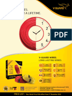 V Guard Wires Cables Price List Dec 2023