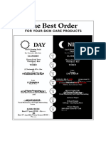 Niacinamide 10% + Zinc 1% (2) Alpha Arbutin 2% + HA (3) Hyaluronic Acid 2% + B5