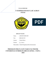 Analisis Perpindahan Panas Katalis Konventor Motor Diesel