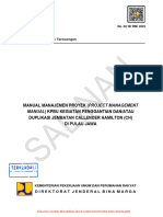 02mbm2023 Manual Manajemen Proyek Project Management Manual Kpbu Kegiatan Penggantian Danatau Duplikasi Jembatan Callender Hamilton CH Di Pulau Jawa