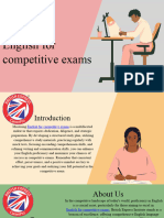 English For Competitive Exams