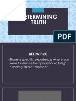 Determining Truth