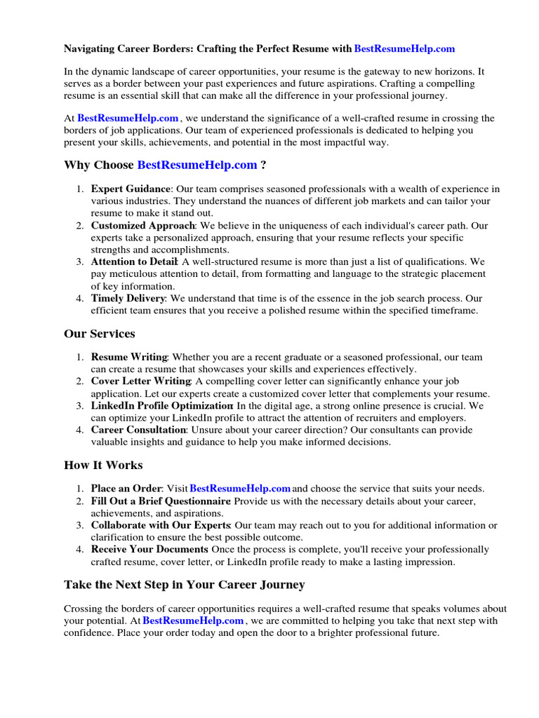 Border Patrol Resume PDF R sum - 1713513617