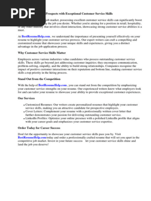 Customer Service Manager Cover Letter Uk