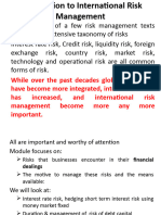 Topic 1 Introduction To International Risk Management Presentation