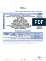 Distributing The Tasks of Preparing Scientific Content To Trainers