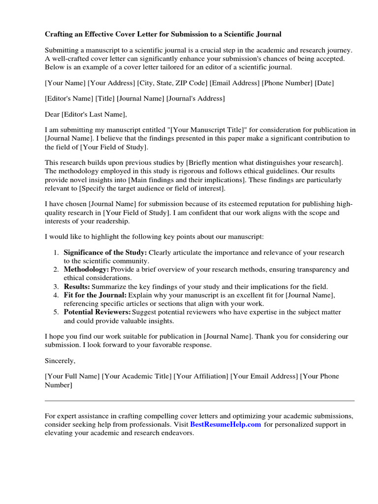 Research Journal Example