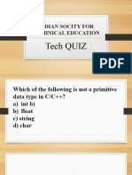 Tech Quiz