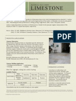 Limestone Material Fact Sheet - Rev020210